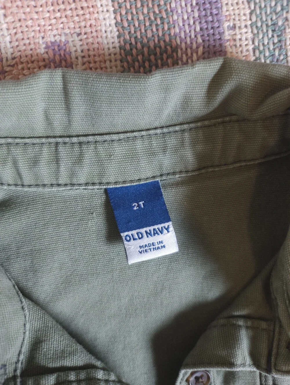 Old Navy Canvas Workwear One-Piece Toddler Girls Size 2T